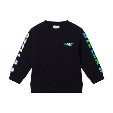 Stella McCartney Boys Active Sweatshirt w/ Logo Inserts