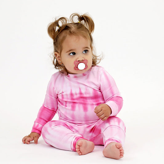 Noomie Gradient Tie Dye 2 Pc Pajama