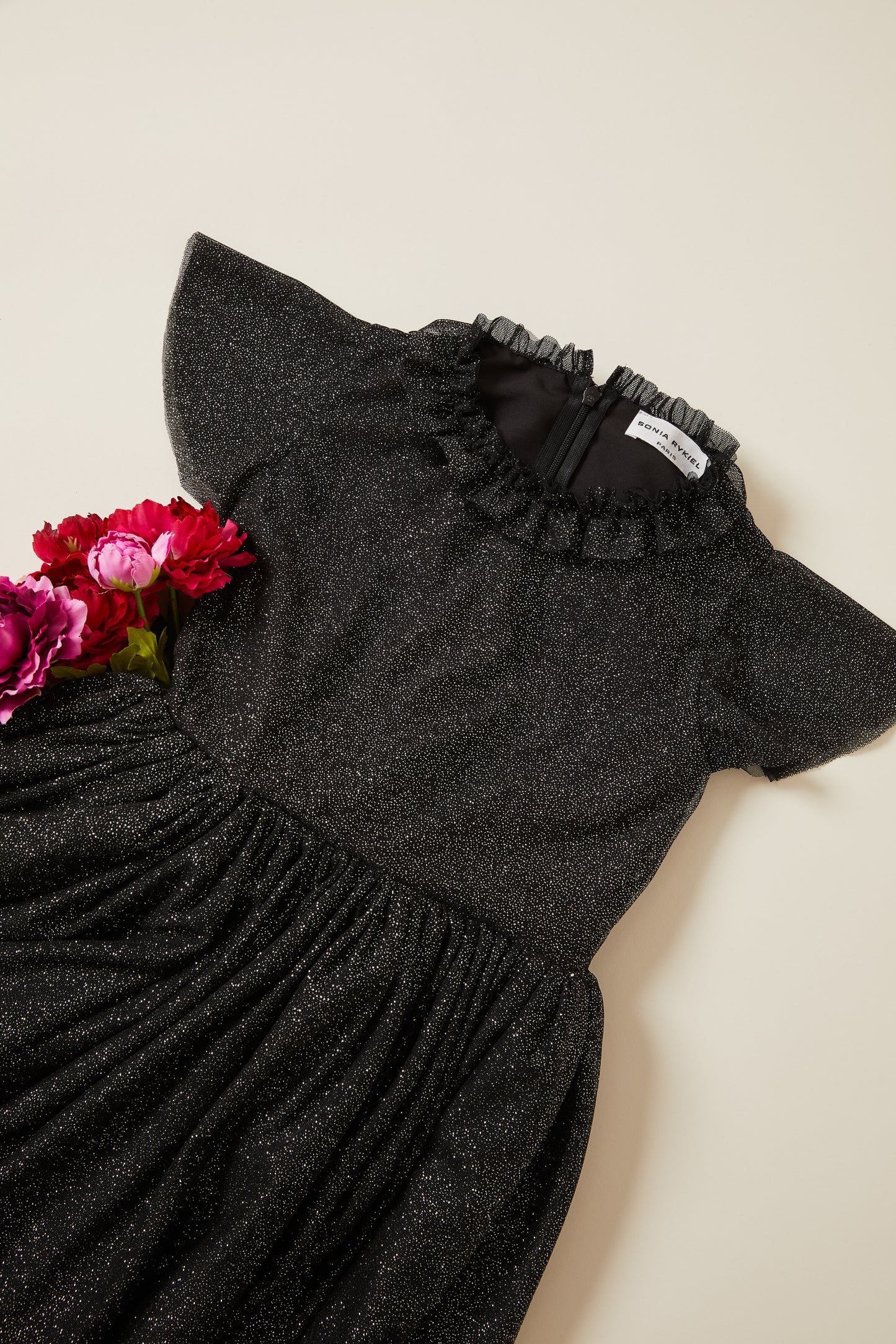 Sonia Rykiel Fauve Tulle Dress