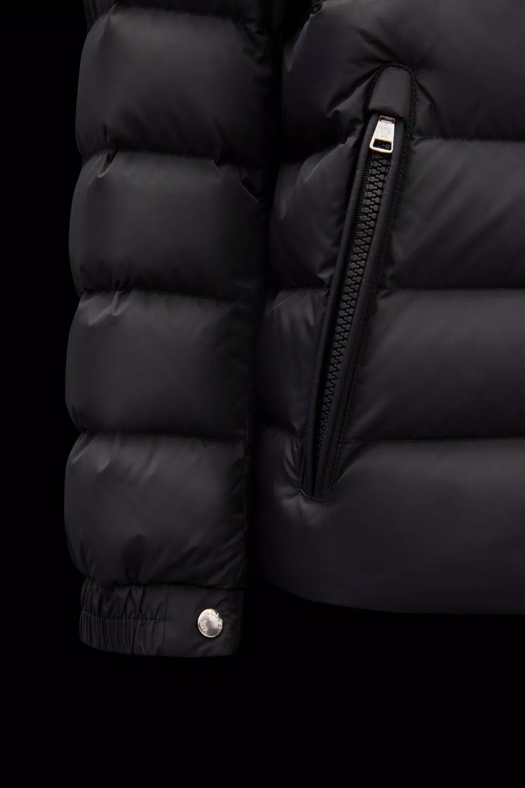 Moncler New Byron Jacket w/ Fur Hood