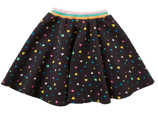 Sonia Rykiel Fire Hearts Skirt