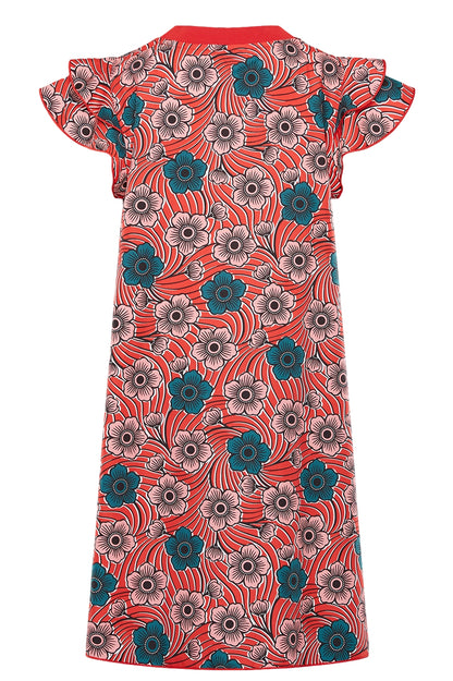 Moncler Abito Retro Floral Dress