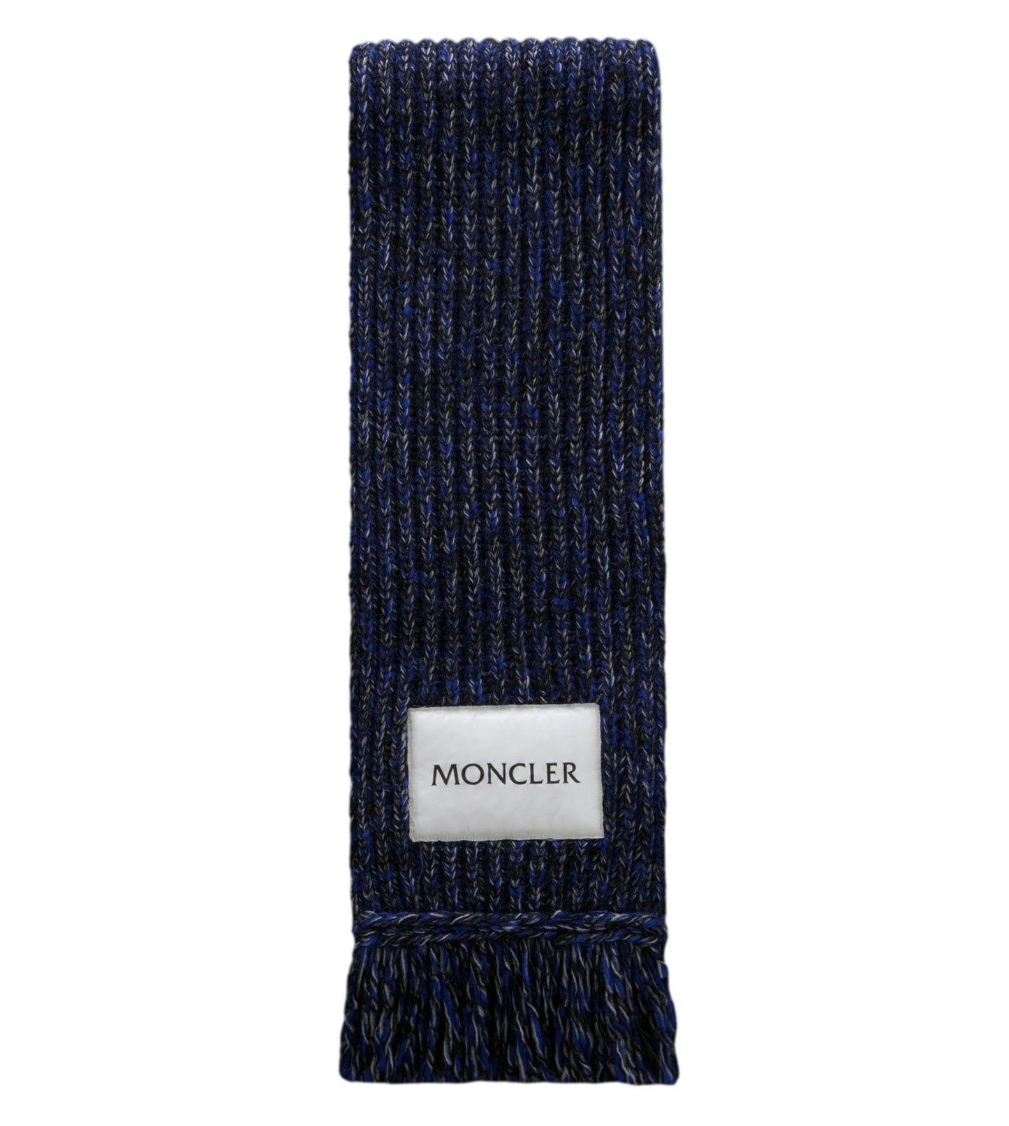 Moncler English Rib Cable Knit Scarf