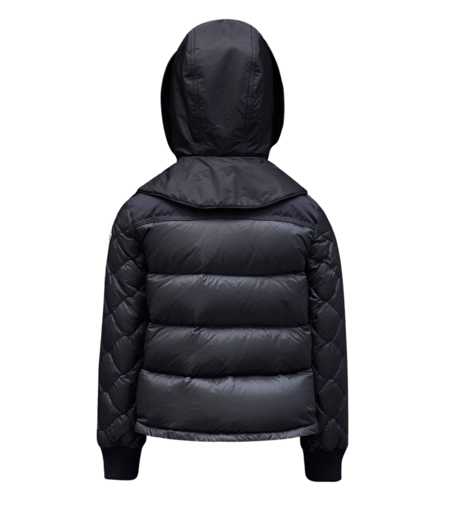 Moncler Asu Biker Velvet Quilted Jacket