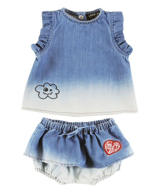 Loud Apparel Playful Sprinkle Outfit Set