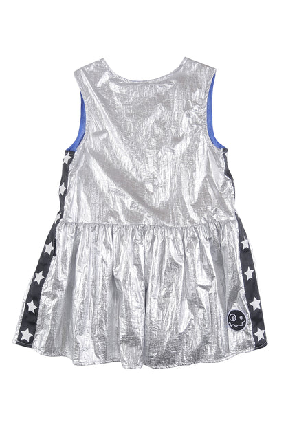 Loud Apparel Dance Metallic Dress