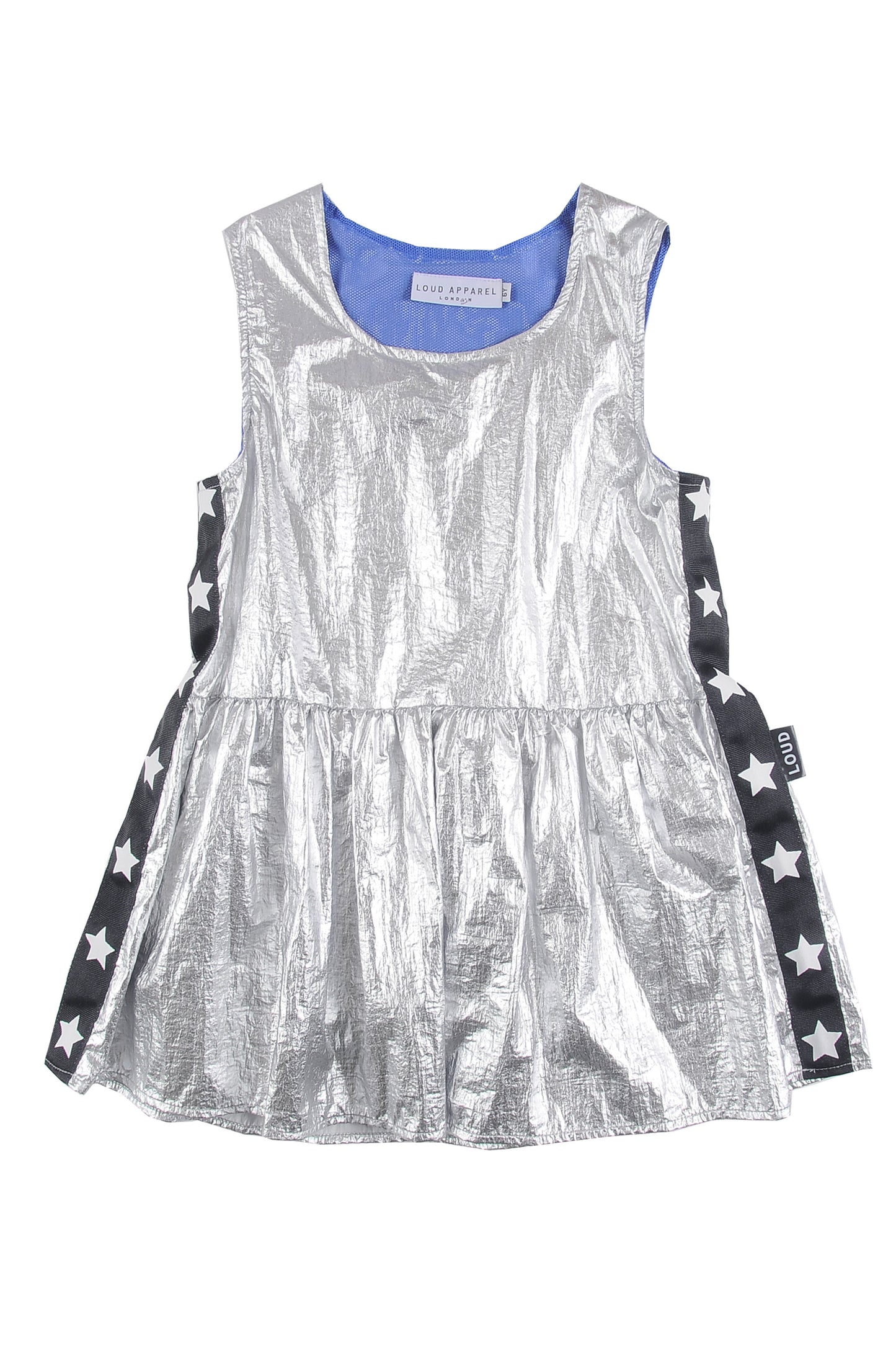 Loud Apparel Dance Metallic Dress