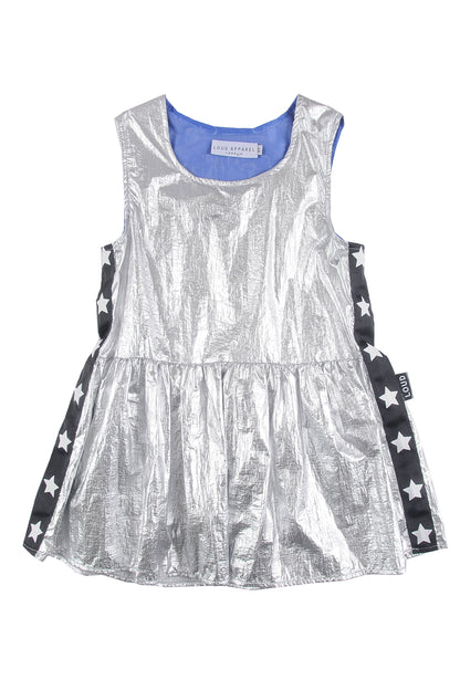 Loud Apparel Dance Metallic Dress