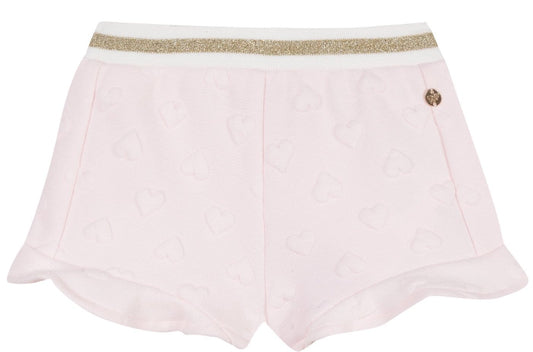 Lili Gaufrette Gasta Heart Embossed Sweat Short