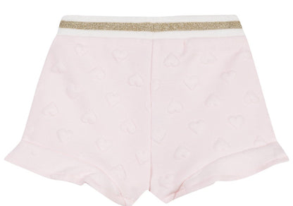 Lili Gaufrette Gasta Heart Embossed Sweat Short