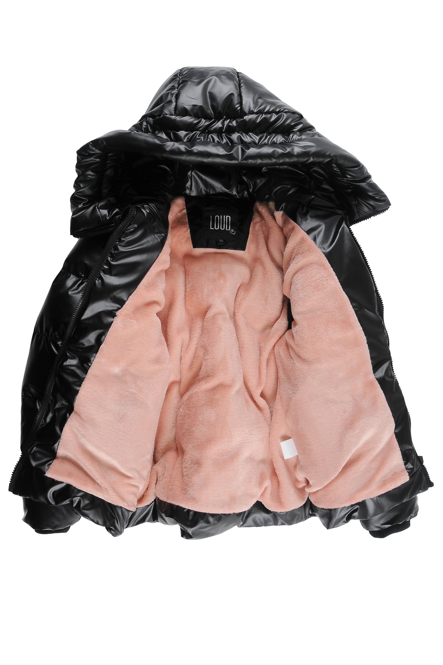 Loud Apparel Girls Groove Puffer Jacket