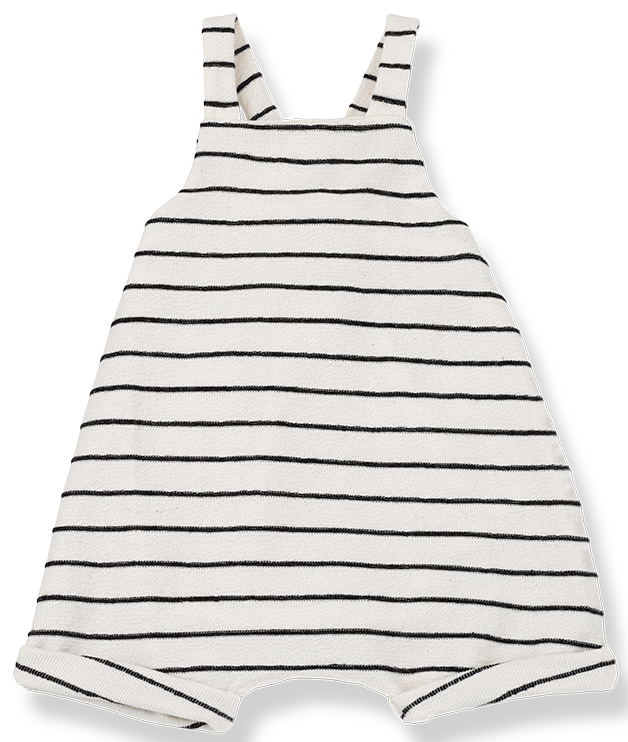 One + In the Family Geri Striped Overall