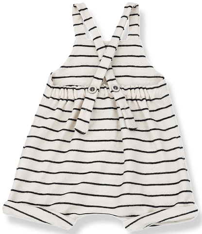 One + In the Family Geri Striped Overall