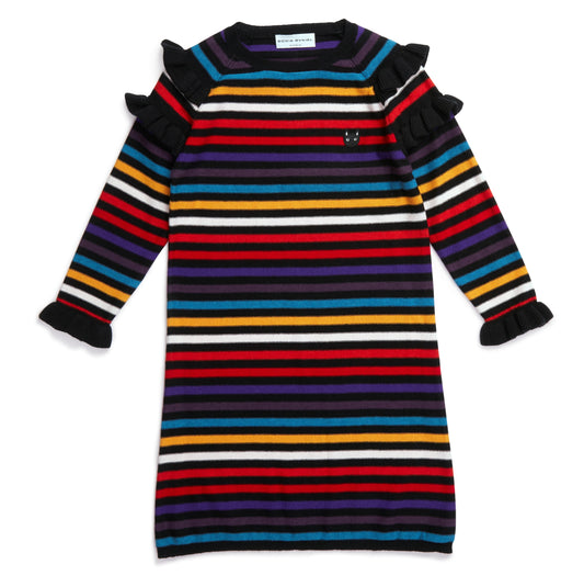 Sonia Rykiel Idyle Striped Sweater Dress