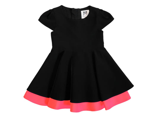 Milly Minis Layered Fit and Flare Dress