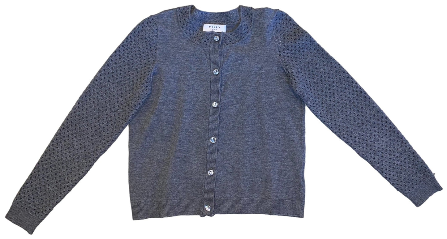 Milly Minis Pointelle Cardigan