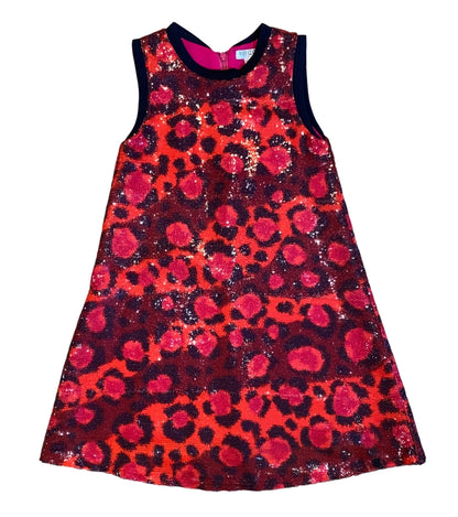 Kenzo Apie Leopard Sequin Dress