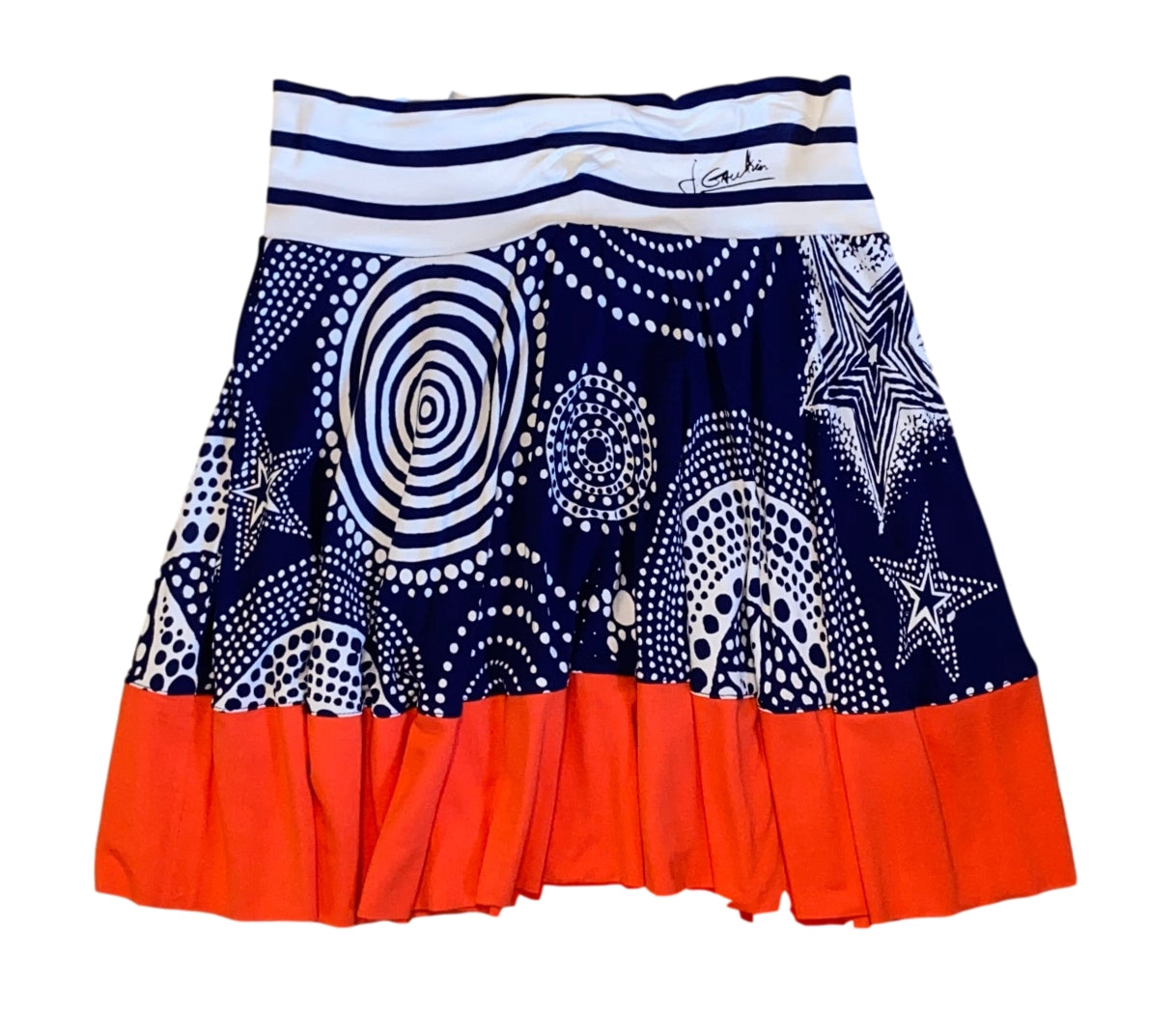 JPG60O-19-B Print Skirt