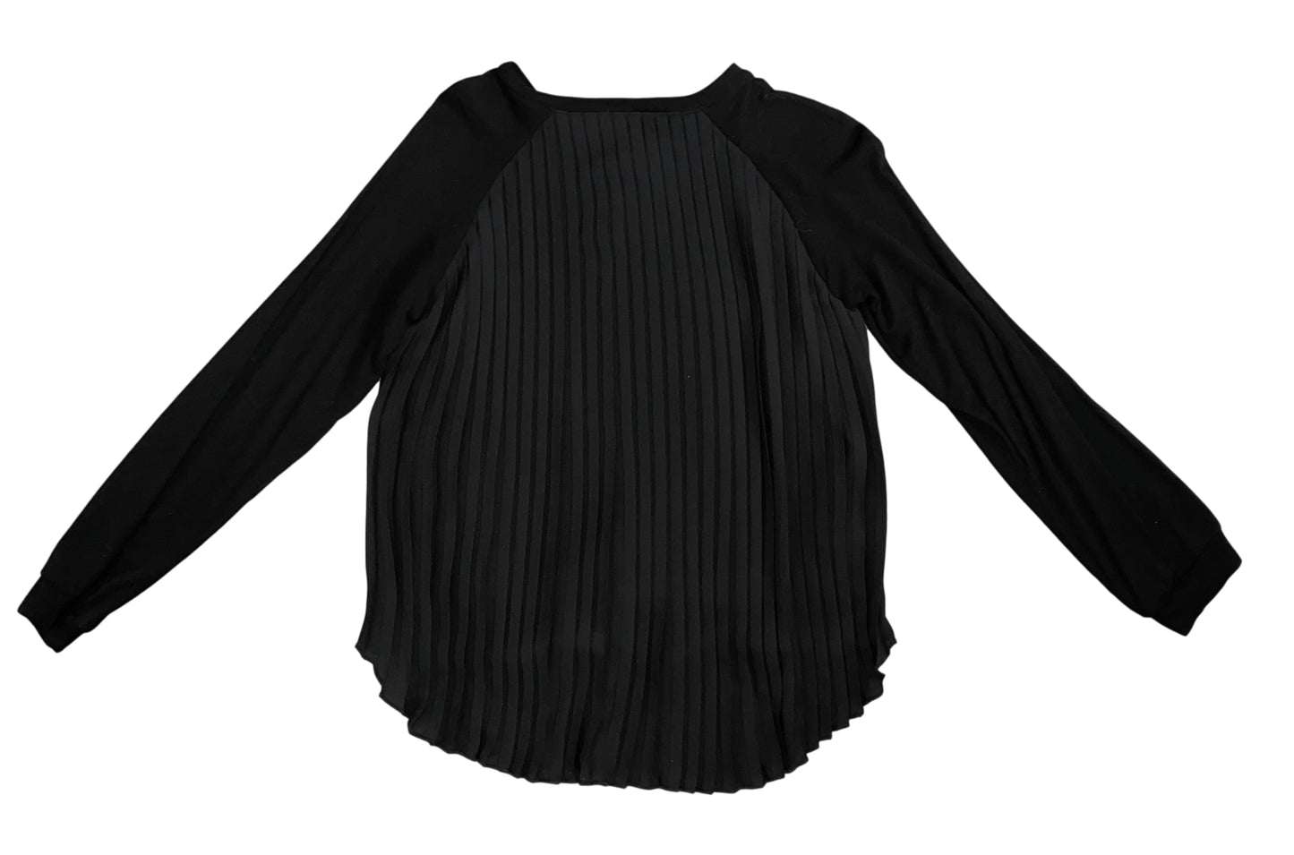 Lagerfeld Kids Z15117 Pleated Jacquard Front Blouse
