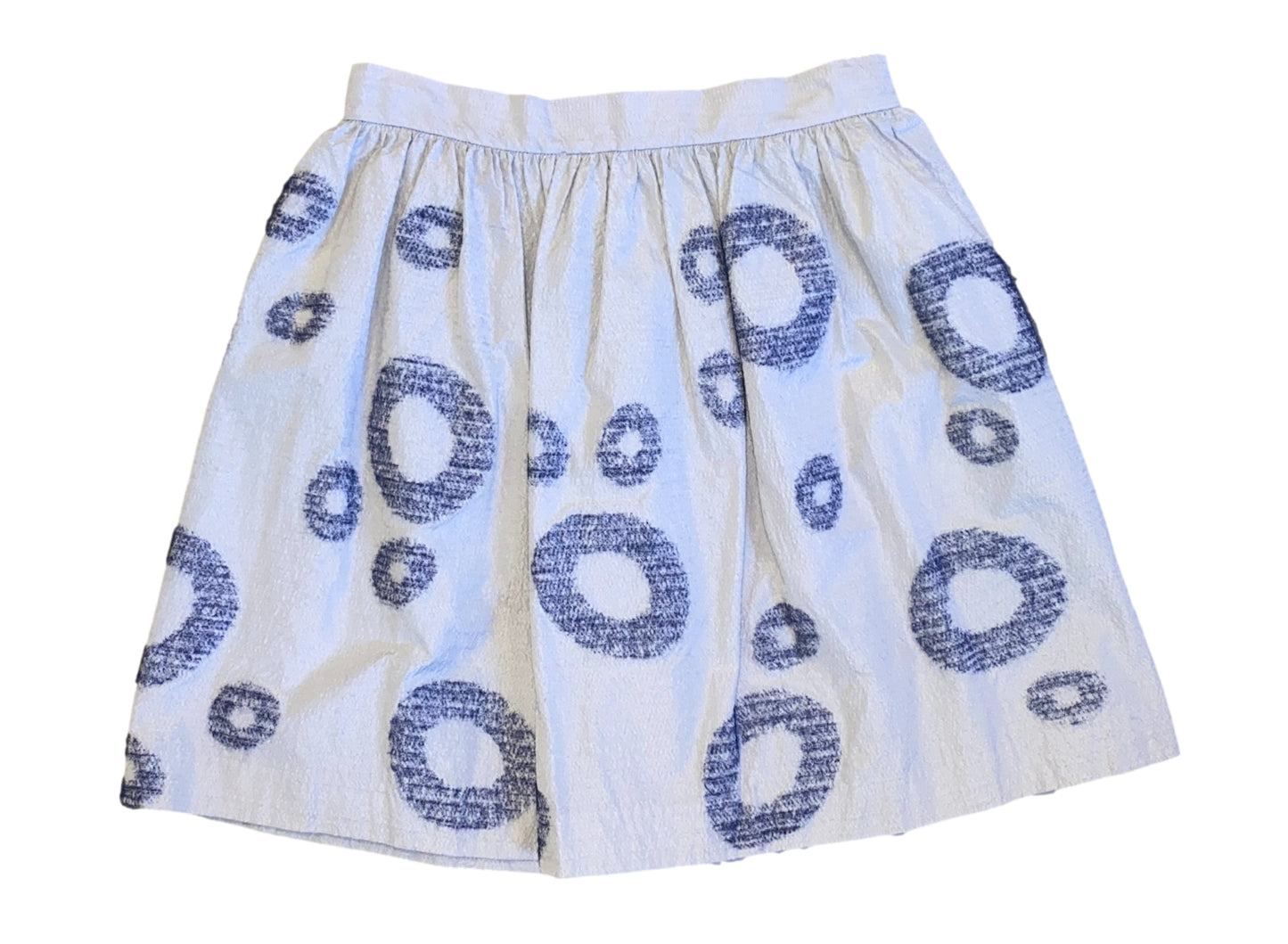 Il Gufo Embroidered Circles Skirt
