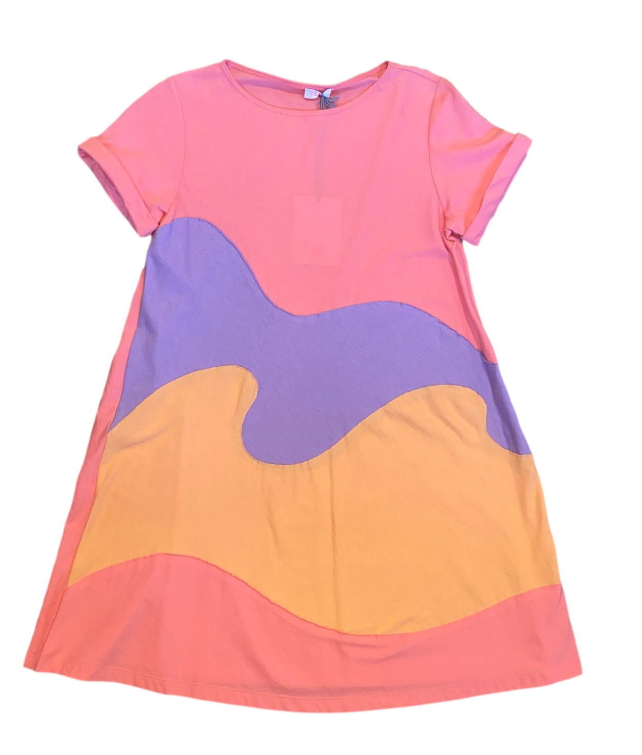 il gufo pink dress Il Gufo Girls Pink Cotton Ruffle Sleeve Dress