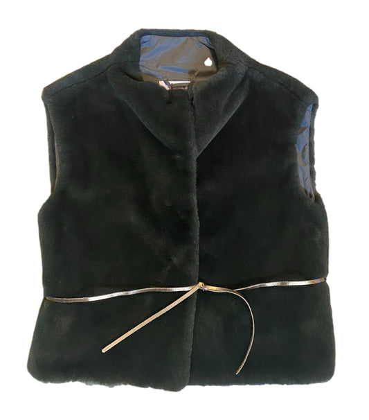 IG80P-10-GI025-PE008-C Faux Fur Vest