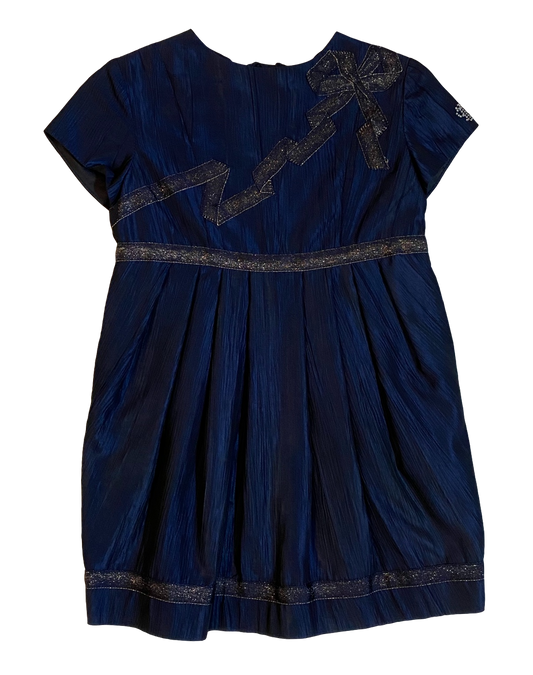 I Pinco Pallino Tafetta Bow Dress
