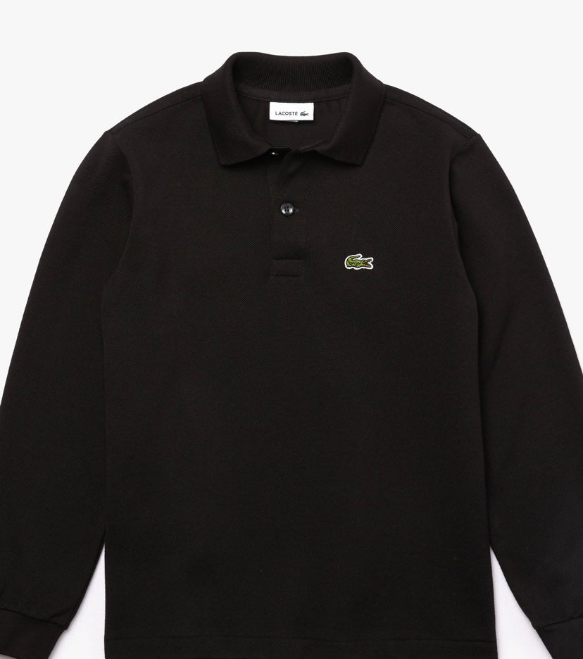 Lacoste Long Sleeve 3 Button Polo Shirt