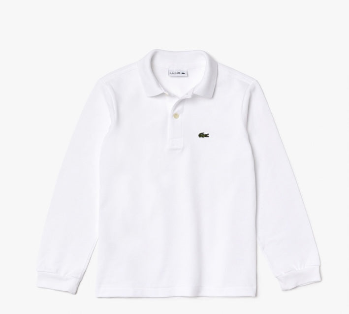Lacoste Long Sleeve 3 Button Polo Shirt