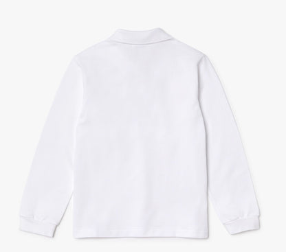Lacoste Long Sleeve 3 Button Polo Shirt