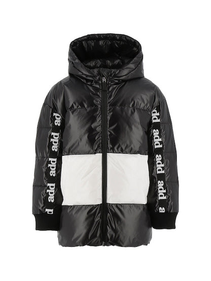 Add Outerwear Xauni Bicolor Hooded Down Jacket