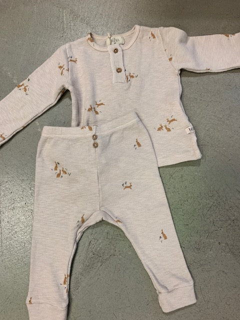 Buho Baby Bunny Outfit Set