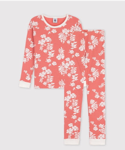 Petit Bateau Papya Long Sleeve PJ's