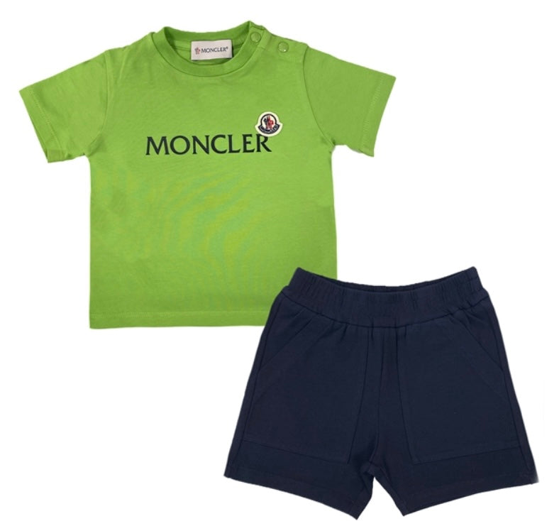 Moncler Baby Short Outfit Set