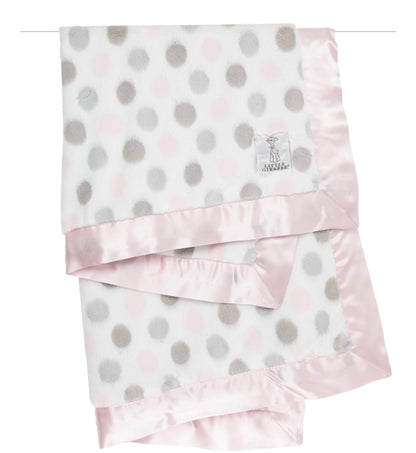 Little Giraffe Luxe Dot Blanket