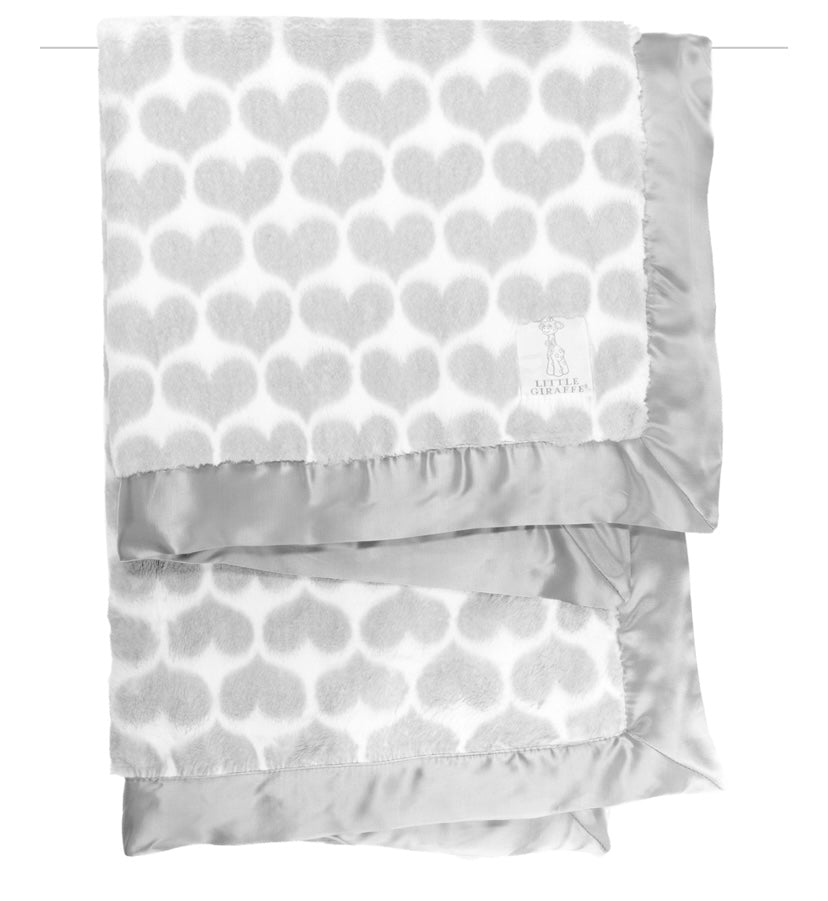 Little Giraffe Hearts Blanket