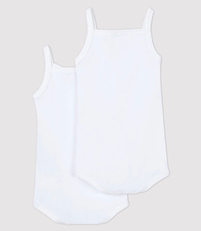PB-15086 Thin Strap Sleeveless Body Suit 2 Pack