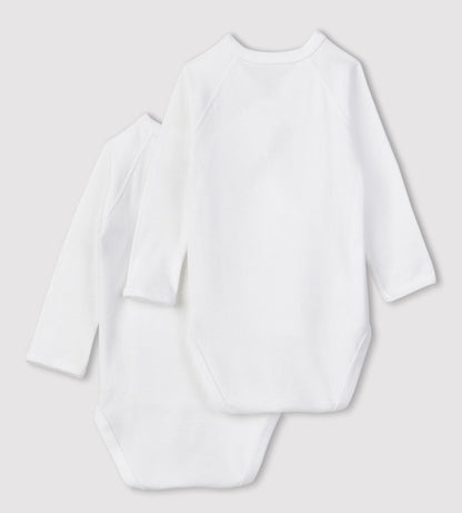PB-2PK-LS-Crossover Crossover bodysuit
