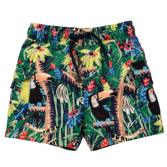 Kenzo Boys Tropical Swim Shorts