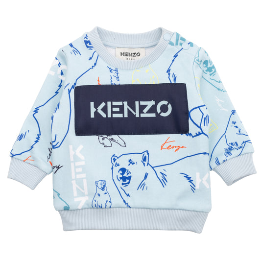 Kenzo Baby Boy Drawing Sweatshirt