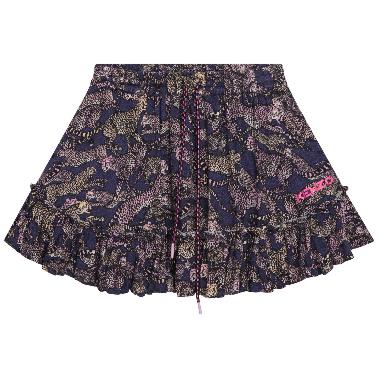Kenzo Cheetah Print Skirt