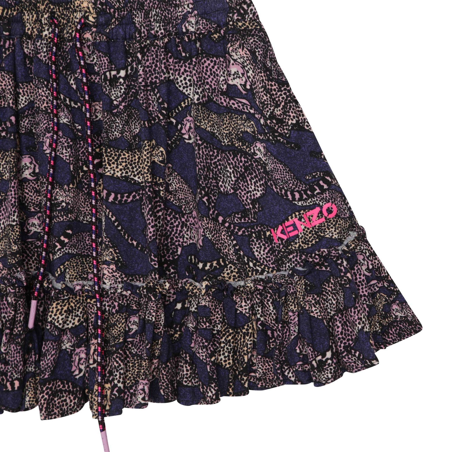 Kenzo Cheetah Print Skirt