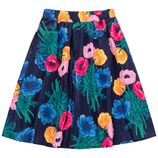 Kenzo Floral Print Maxi Skirt