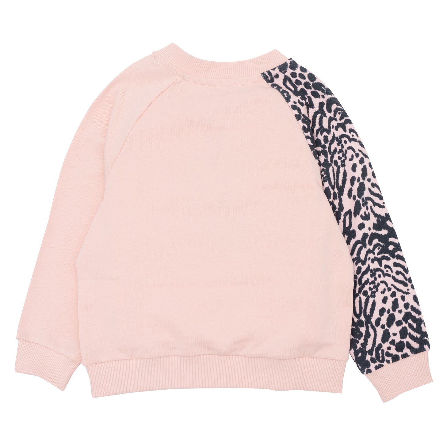 Kenzo Girls Leopard Sleeve Sweatshirt