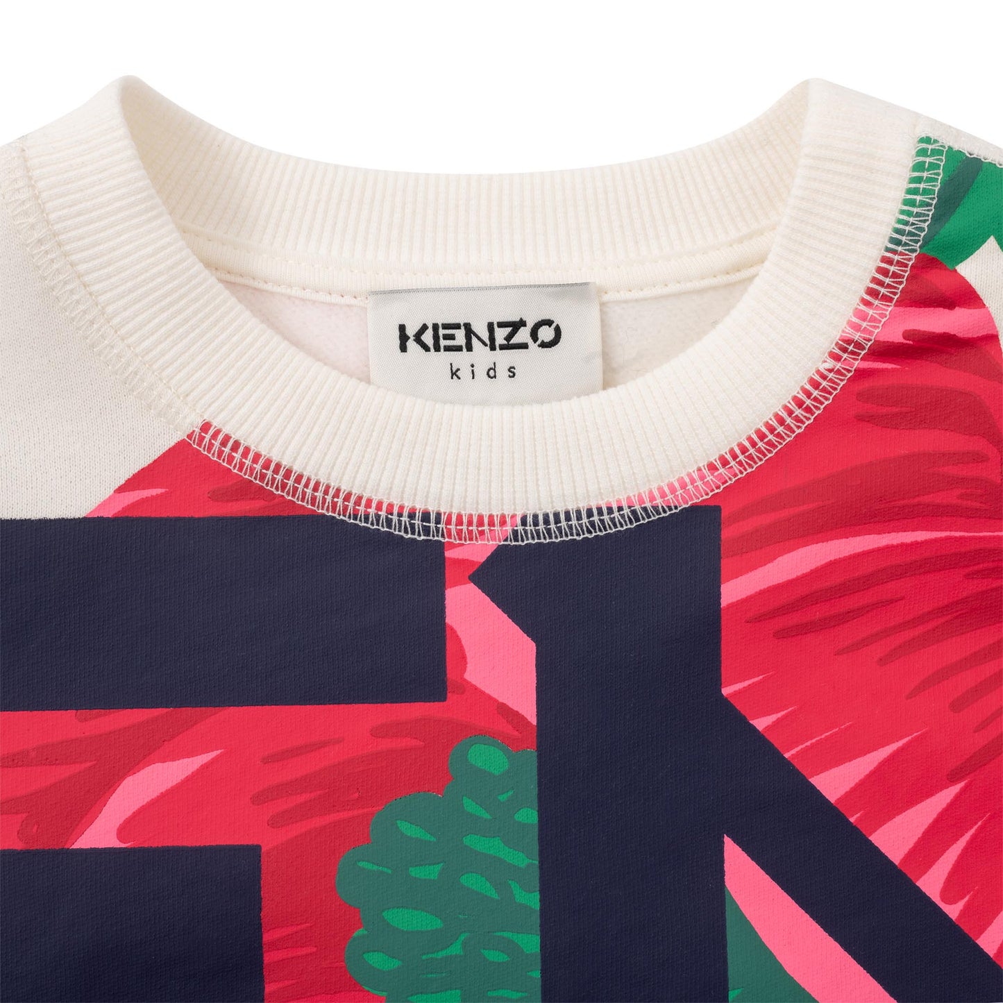 Kenzo Girls Floral Print Pullover
