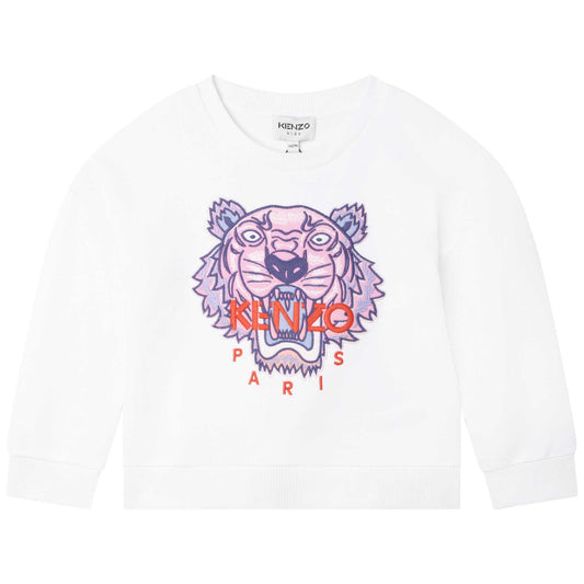 Kenzo LS Tiger Embroidery Sweatshirt