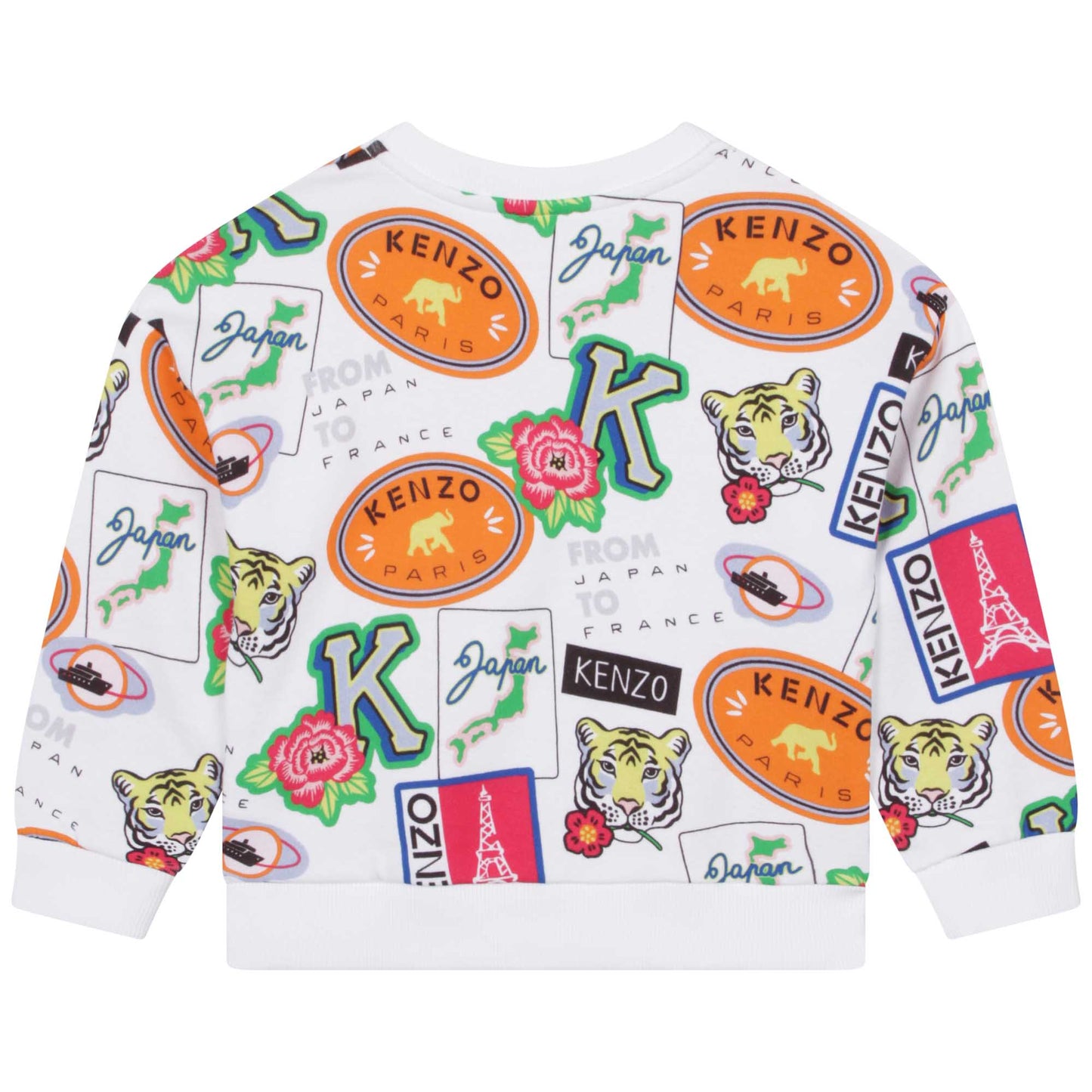 Kenzo Multi Logo Print Sweatshirt