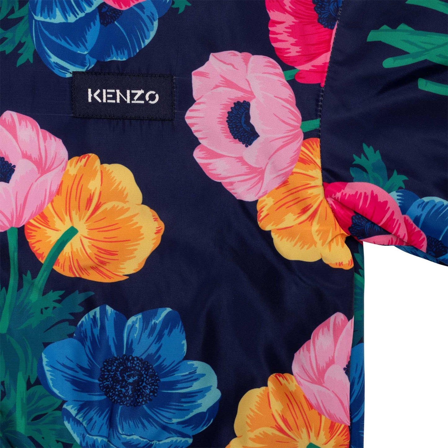 Kenzo Puff Sleeve Flower Jacket