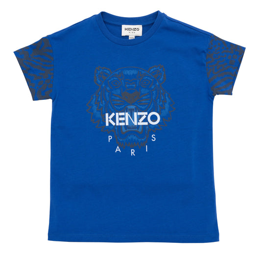 Kenzo Boys Tiger Short Sleeve T-Shirt