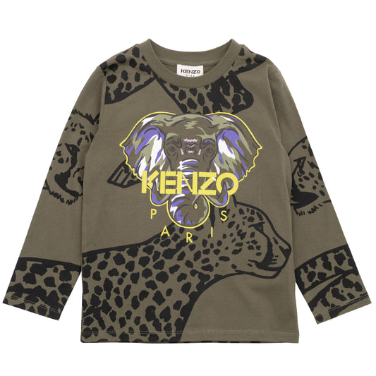 Kenzo  Boys Elephant T-shirt